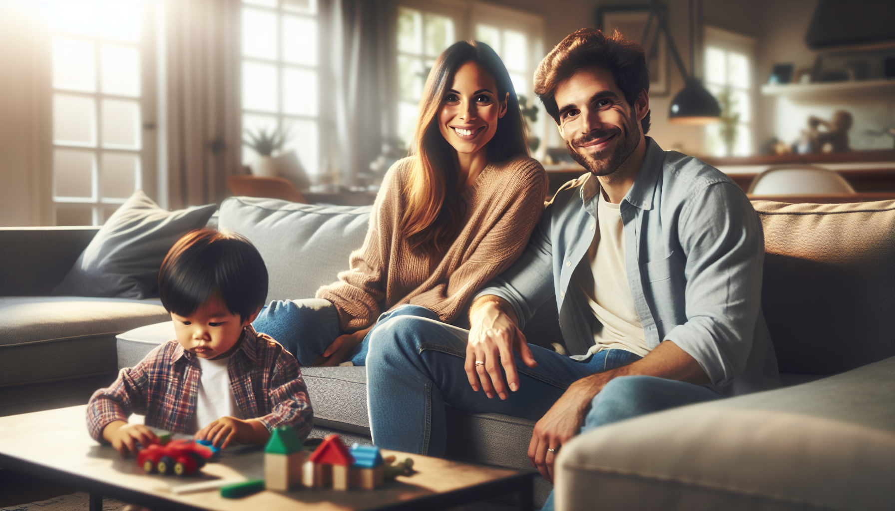 peco 和 ryuchell 及兒子溫馨的家庭合影