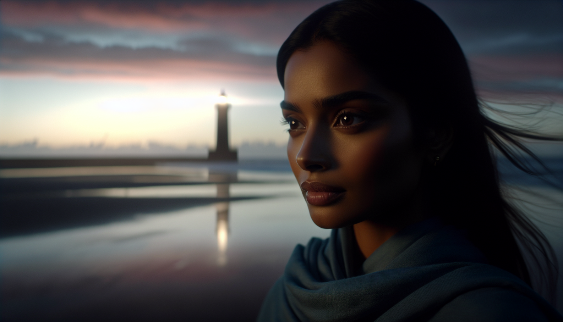 peco 抱著兒子展現堅毅與溫柔兼具的神情