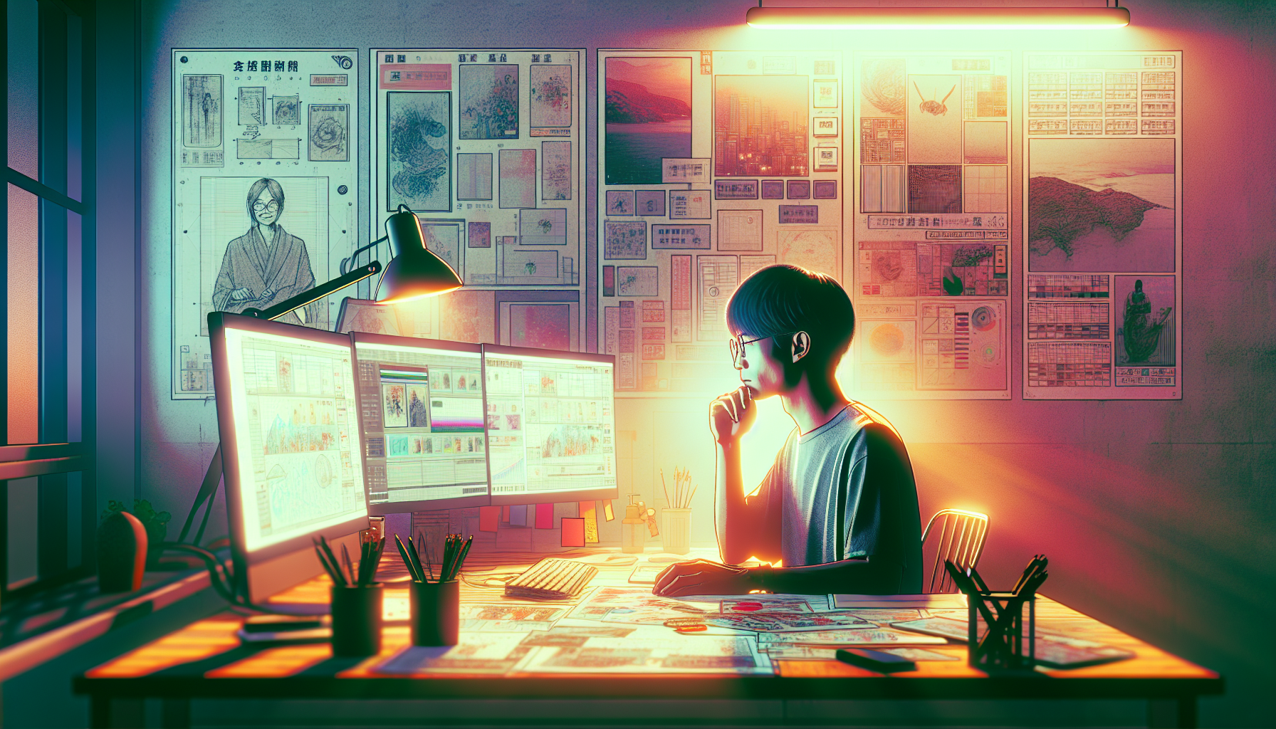 山道猴子作者Eric Duan出席走鐘獎現場