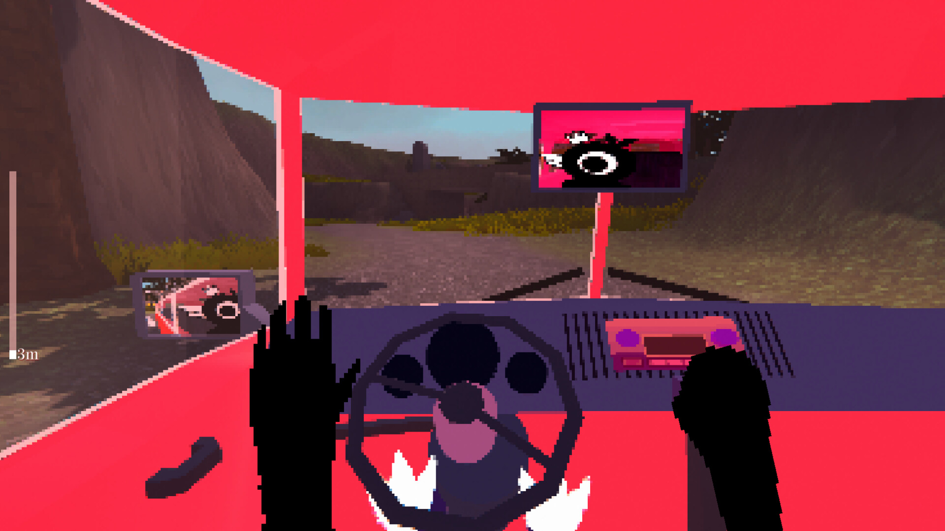 挑戰極限！駕駛模擬＋物理痛苦遊戲《Summit Drive》Steam 像素風新作上線