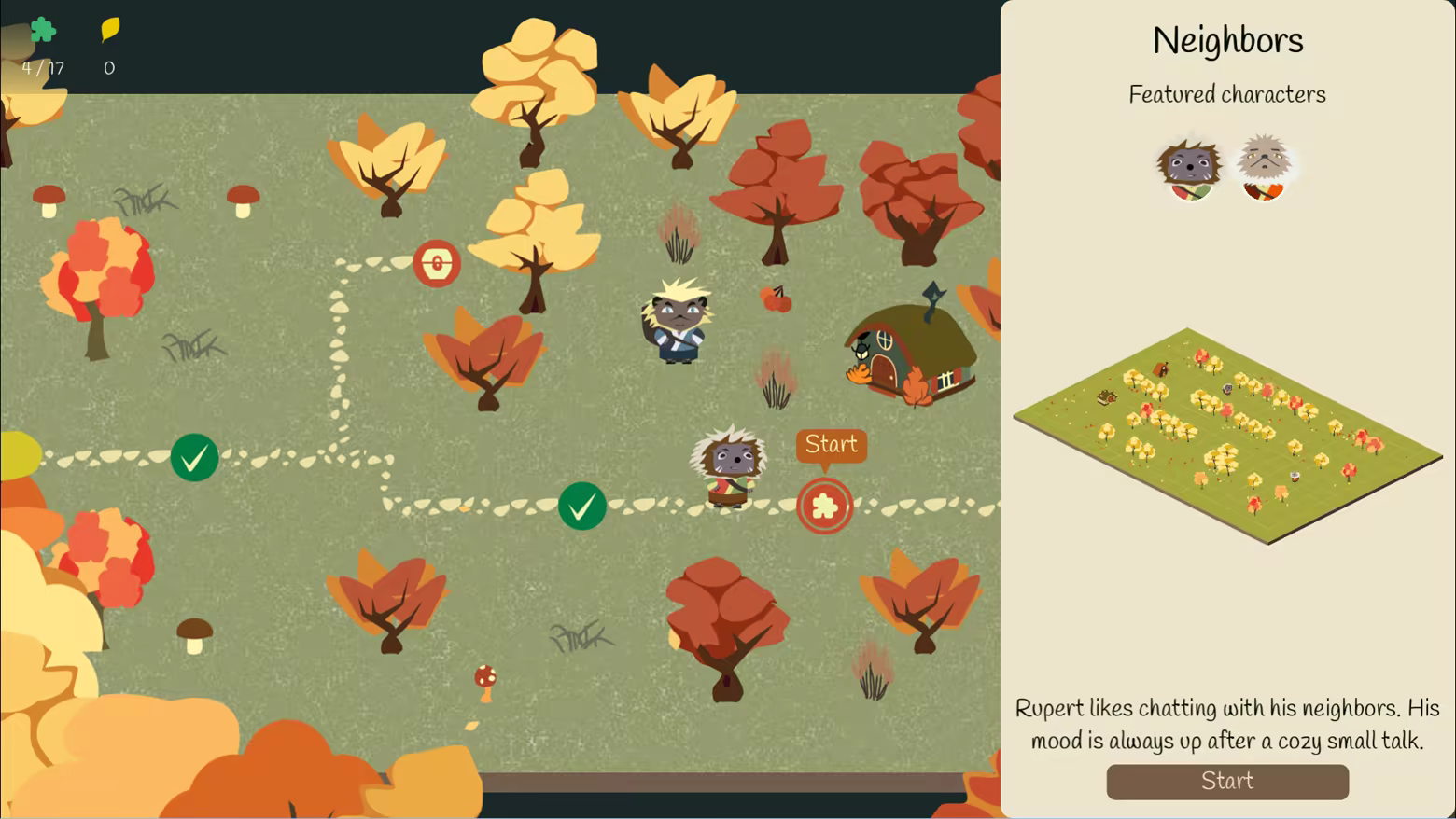 可愛療癒策略解謎遊戲《森林時光》登場！輕鬆享受回合制戰棋樂趣