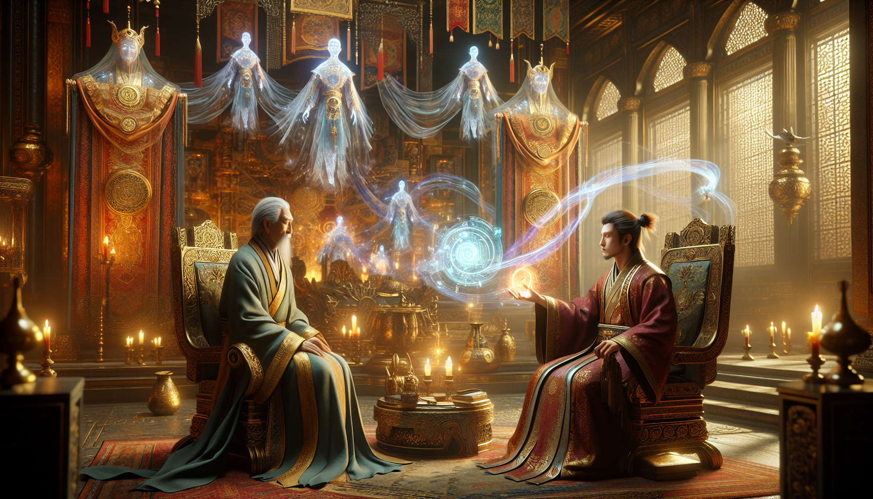 主角獲得系統賦予的金手指天賦，幽暗背景下的光芒