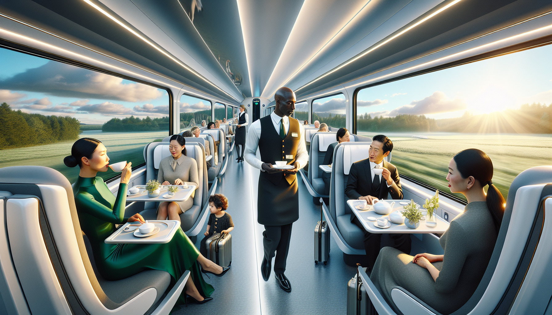 全新火車及互動系統預告