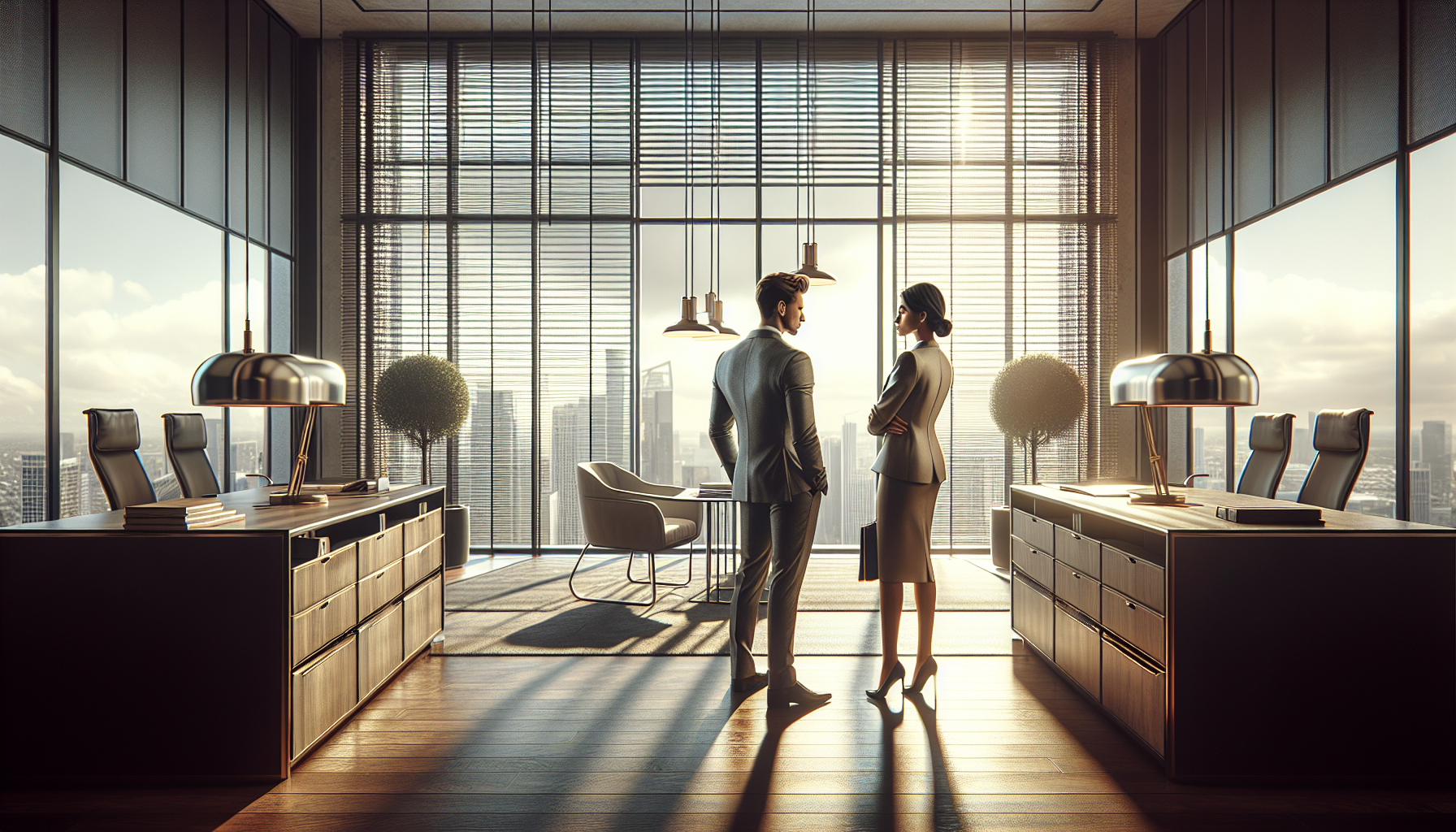 職場愛情POPO原創平台插畫