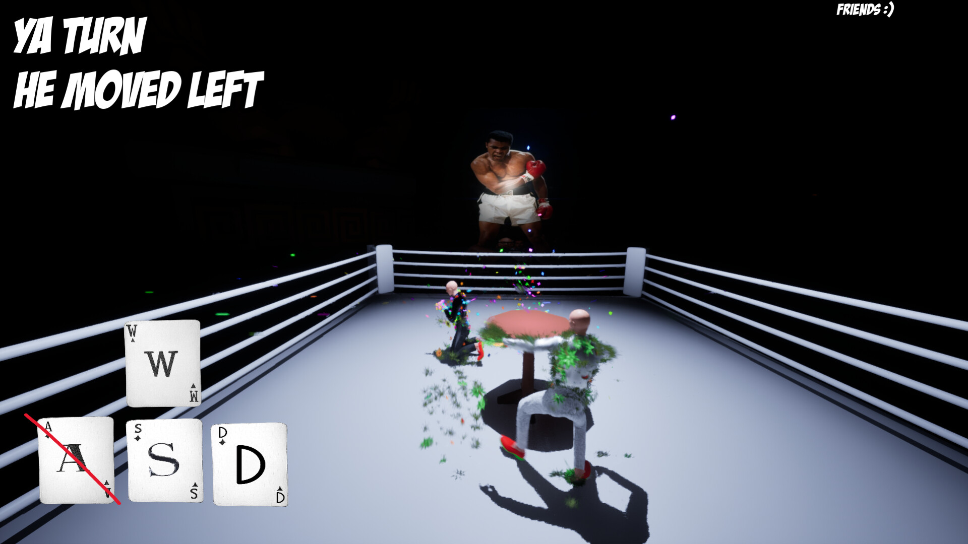 獨立派對遊戲新作《Take the L》登場！結合心理博弈與影子拳擊的策略對戰體驗