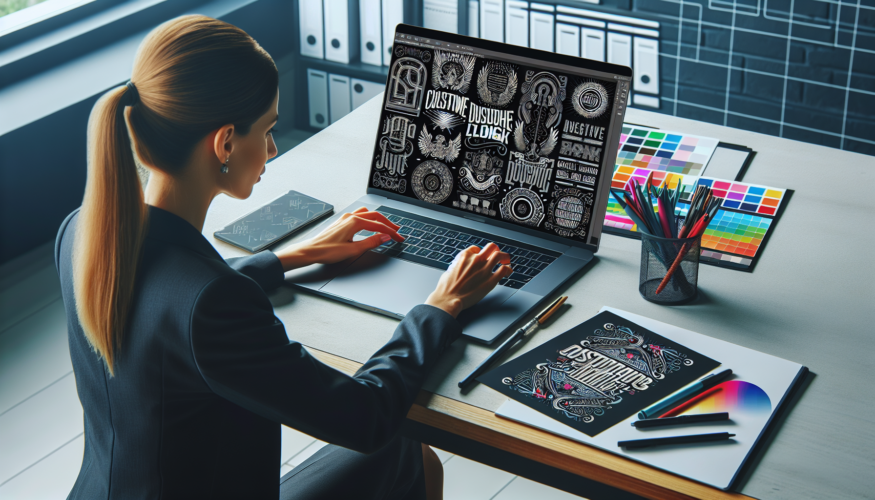 Canva梗圖設計操作畫面
