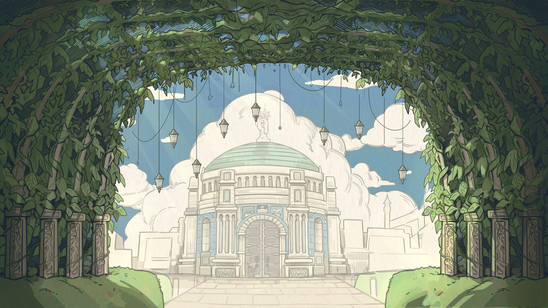 全新手繪風點擊式冒險解謎遊戲《Stories Adrift: Wake - Prologue》免費登場，Steam免費開放搶先體驗！