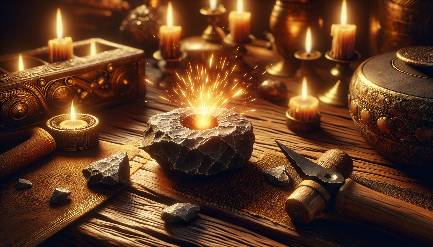 打火石在小說中的深層意義：3個案例解析助你寫出更具張力的故事