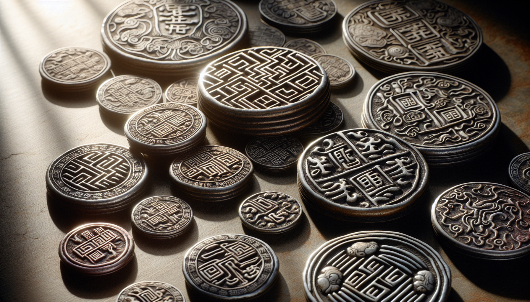 山鬼花錢尺寸對比與市場價值參考