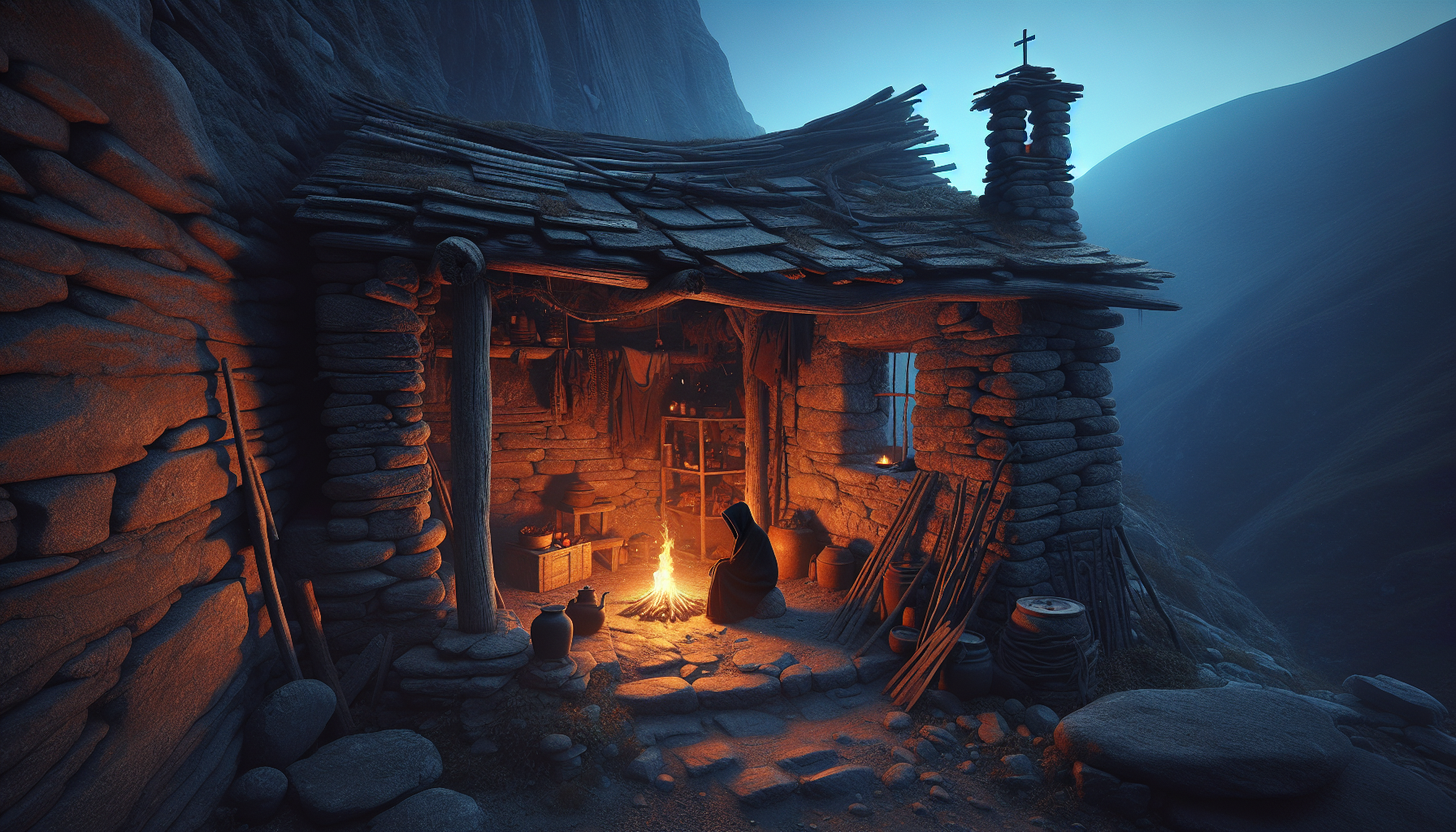 當代小說中打火石作為生存必需品的場景描寫