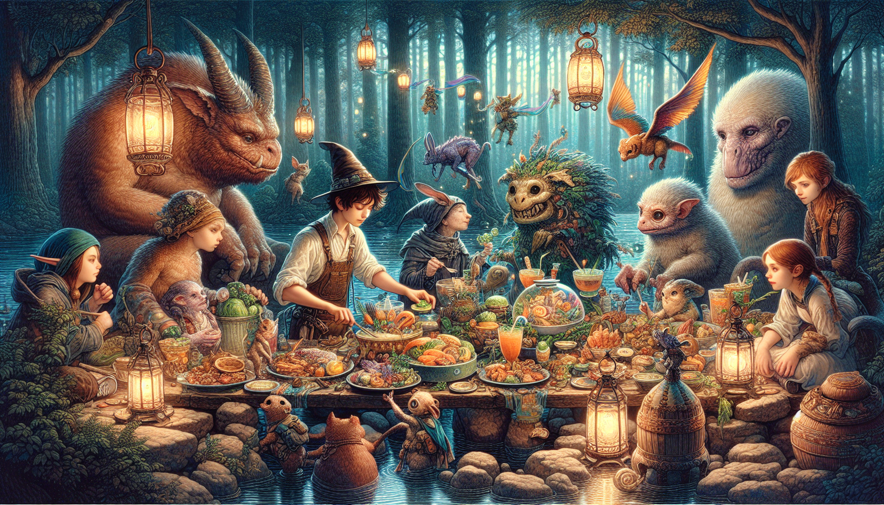 穆寇達炊事鍋中料理，現代香料與異世界食材融合