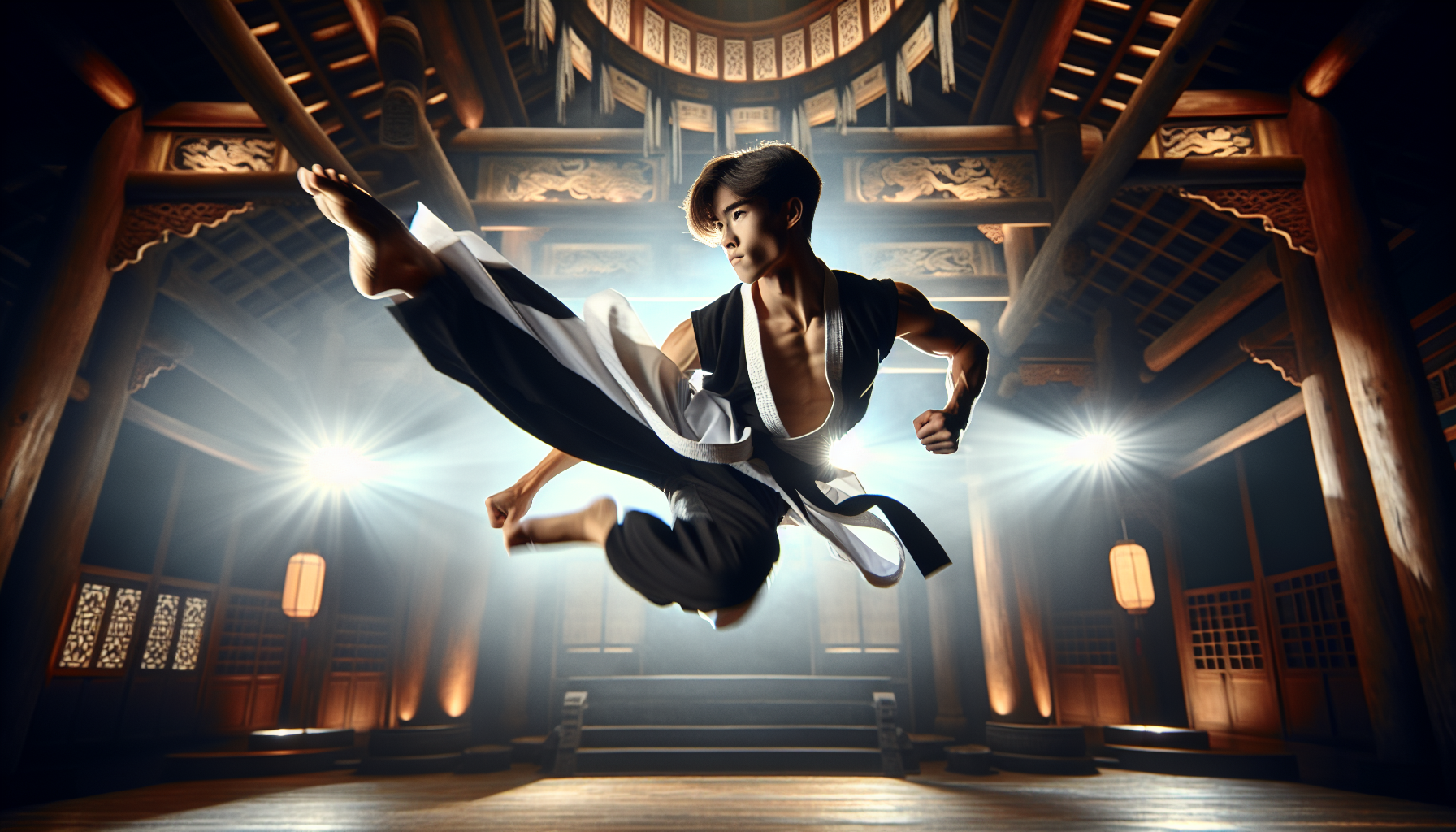 元彪、洪金寶、成龍三人劇照，展現兄弟情誼