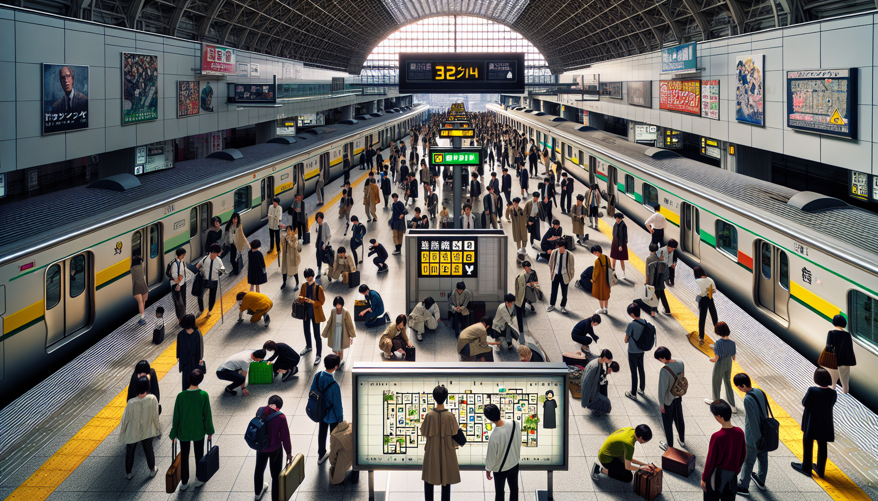 現實地鐵異變體驗活動現場,民眾參加逃脫遊戲