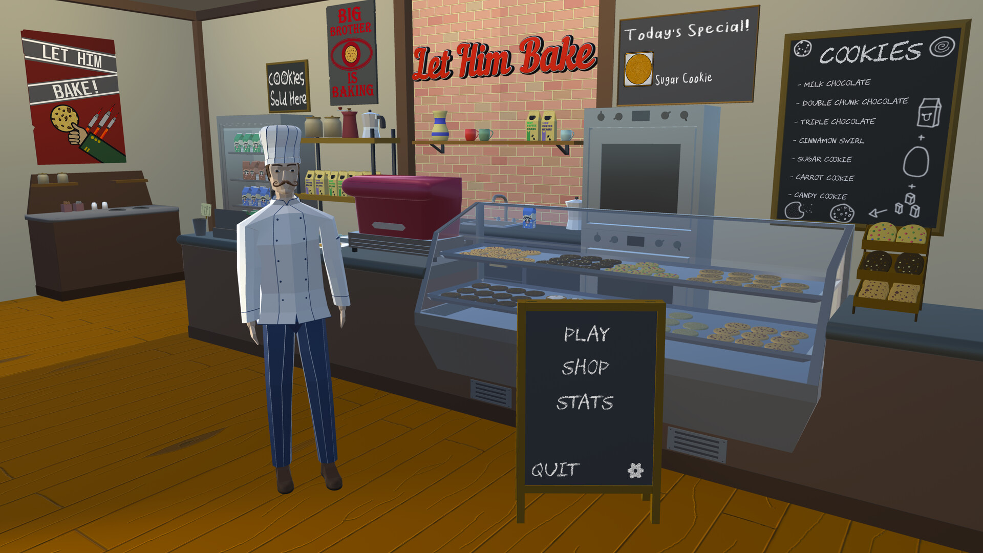 跑酷＋模擬經營新作！獨立動作遊戲《Let Him Bake》甜蜜上桌 喜愛3D低多邊形Runner必玩