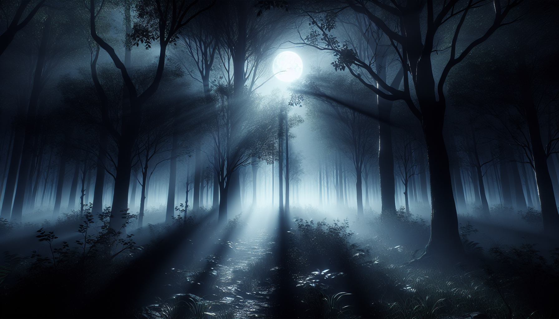 Unreal Engine 5 打造的恐怖光影與精細場景