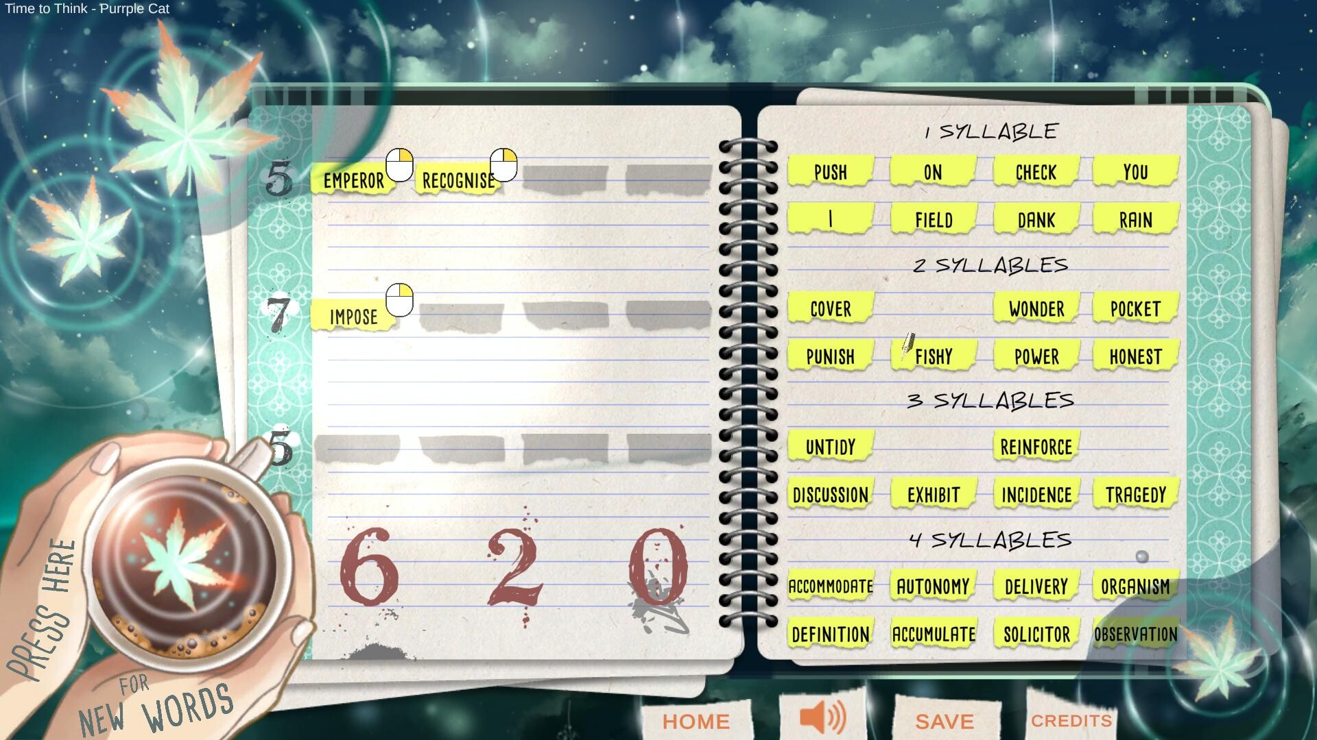 放鬆系新休閒遊戲《Lo-Fi Haiku: Coffee and Chill》登場！舒適氛圍與詩歌創作兼備的療癒小品