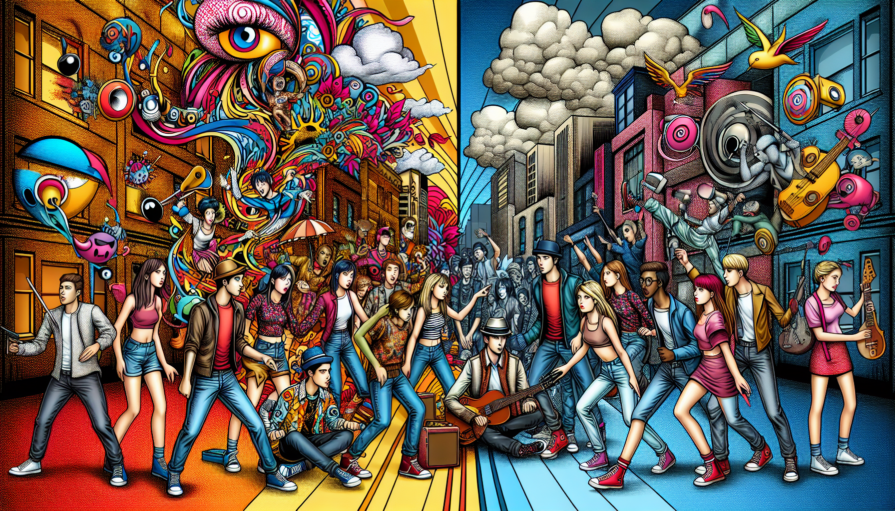 硬核二次元與泛二次元作品區分