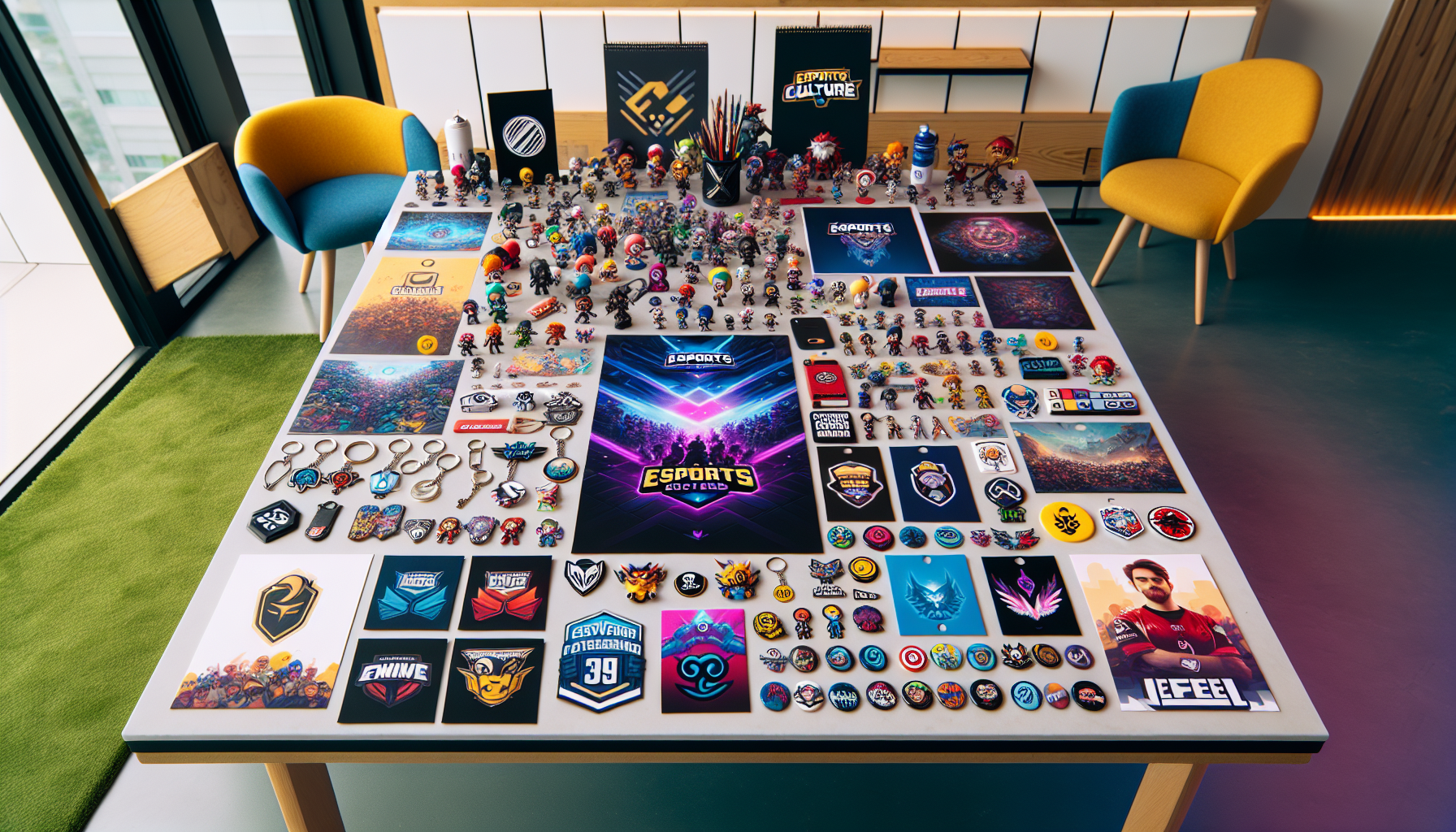 叶修与兴欣战队全员冲刺荣耀冠军的热血团体海报