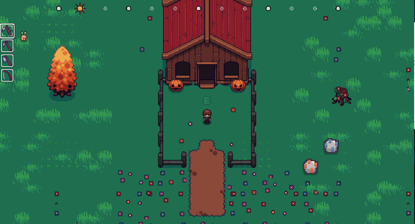 新作動作 Roguelite《Midnight Garden》快節奏割草塔防生存遊戲正式上架！