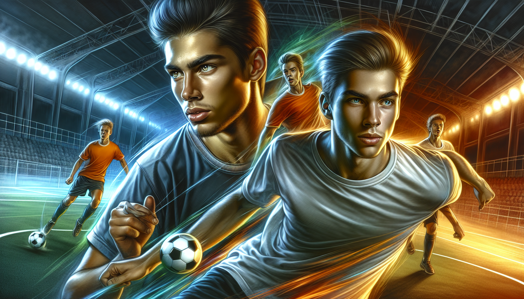 蜂樂迴動畫場景，自由盤帶突破對手