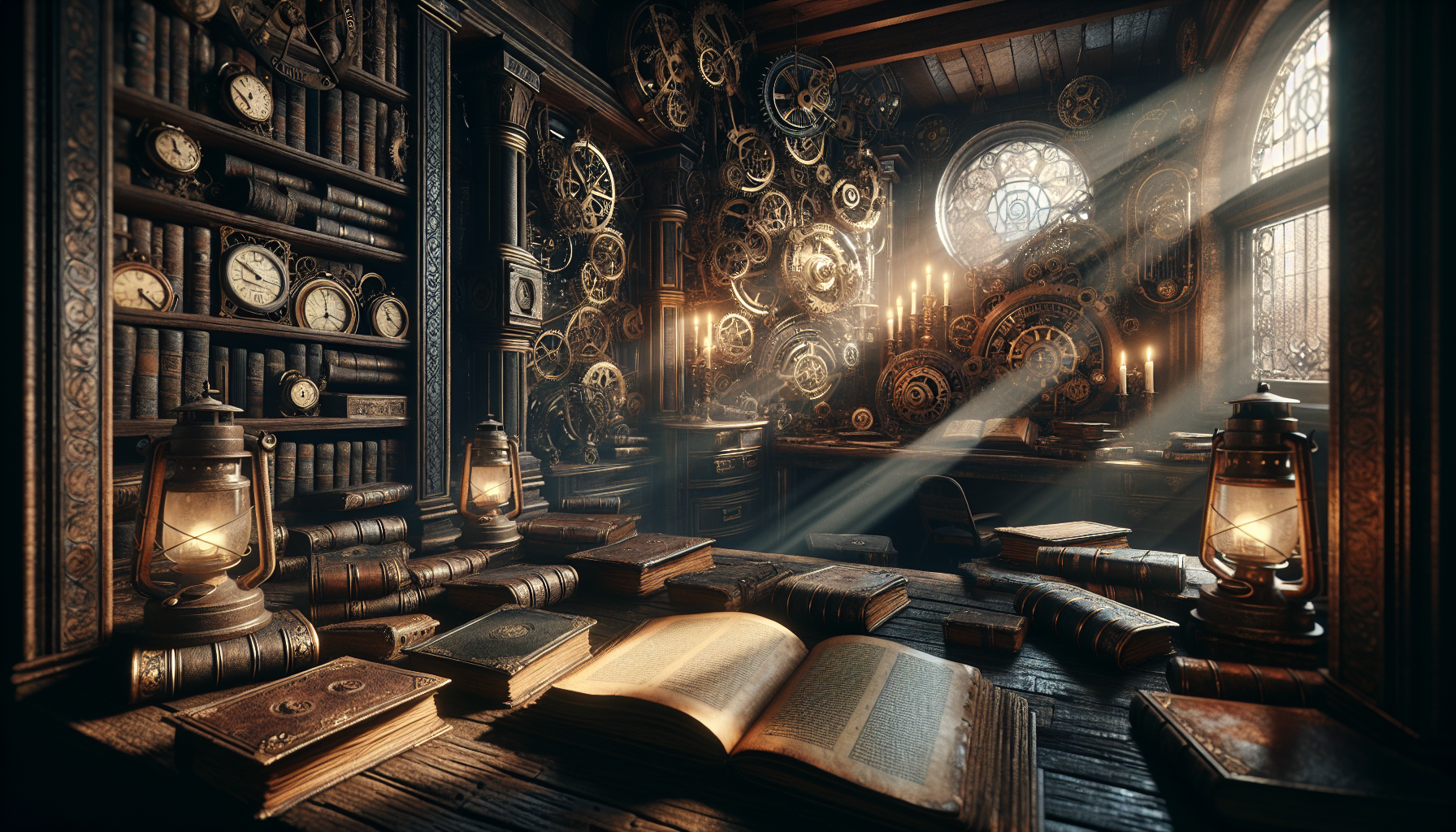 詭秘之主小說封面或氛圍圖