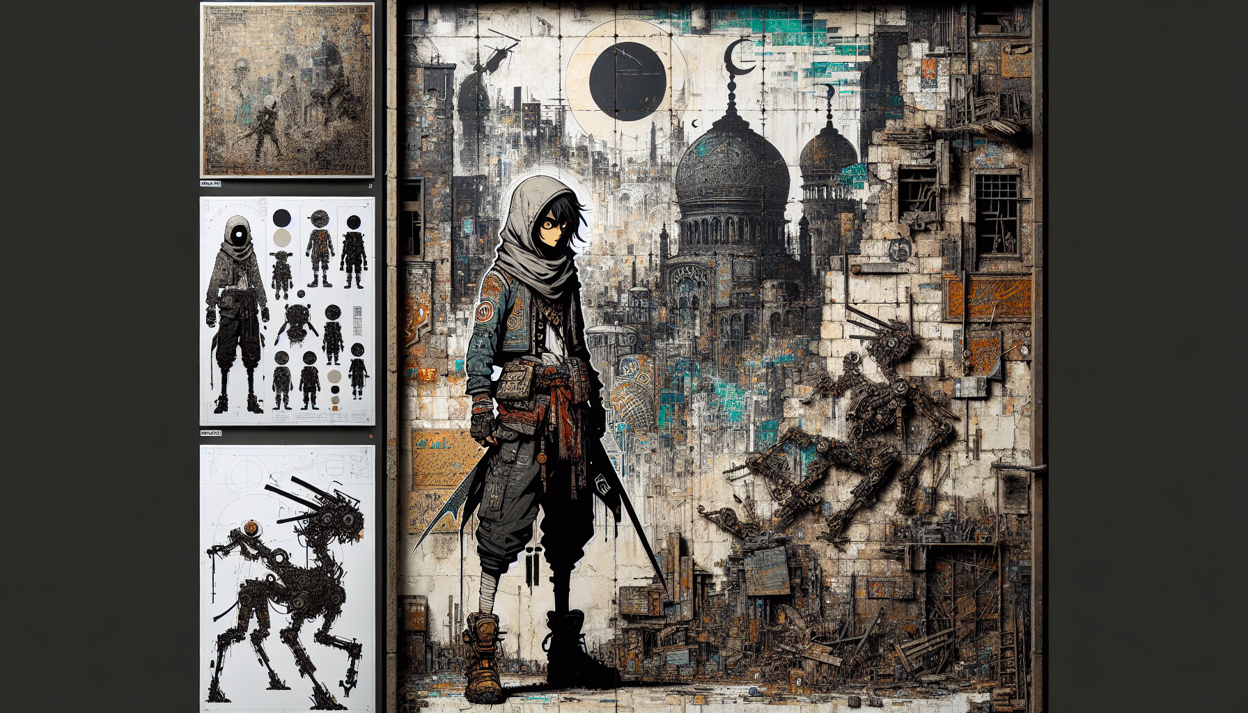 Gachiakuta 街頭塗鴉風動畫宣傳圖