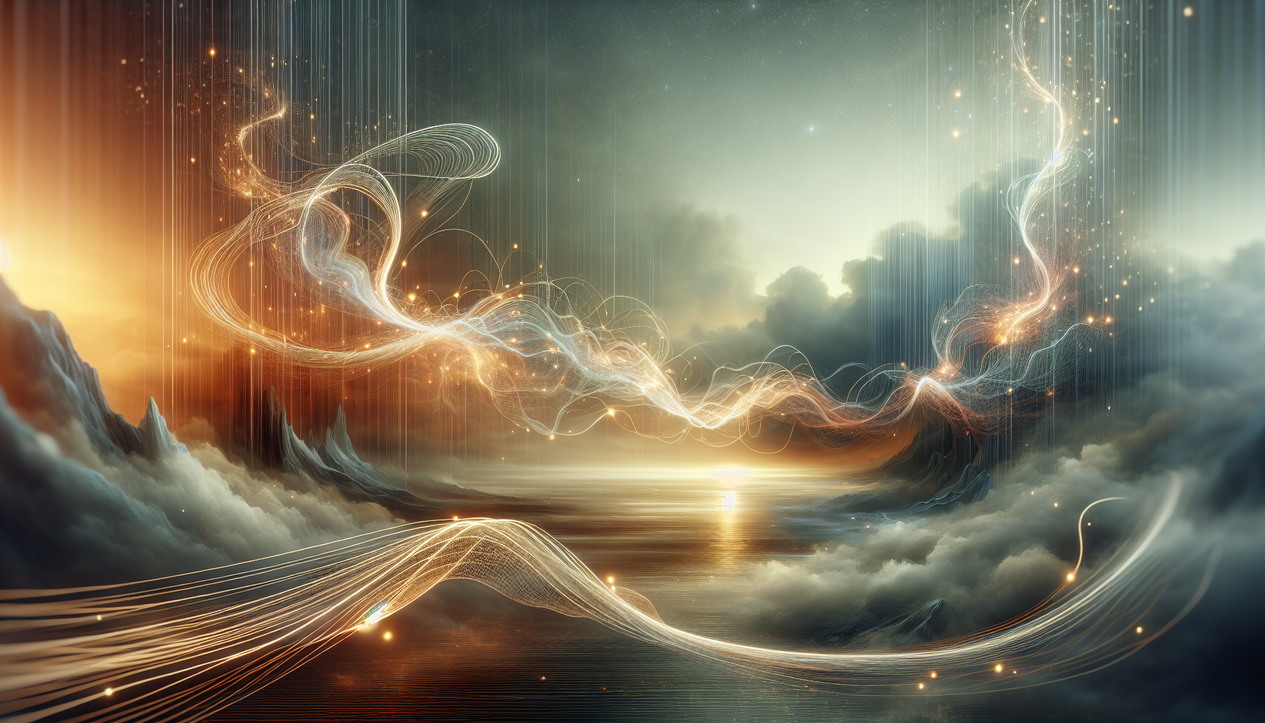 情感撫慰插畫:主角在困境中獲得希望之光,象徵苦盡甘來