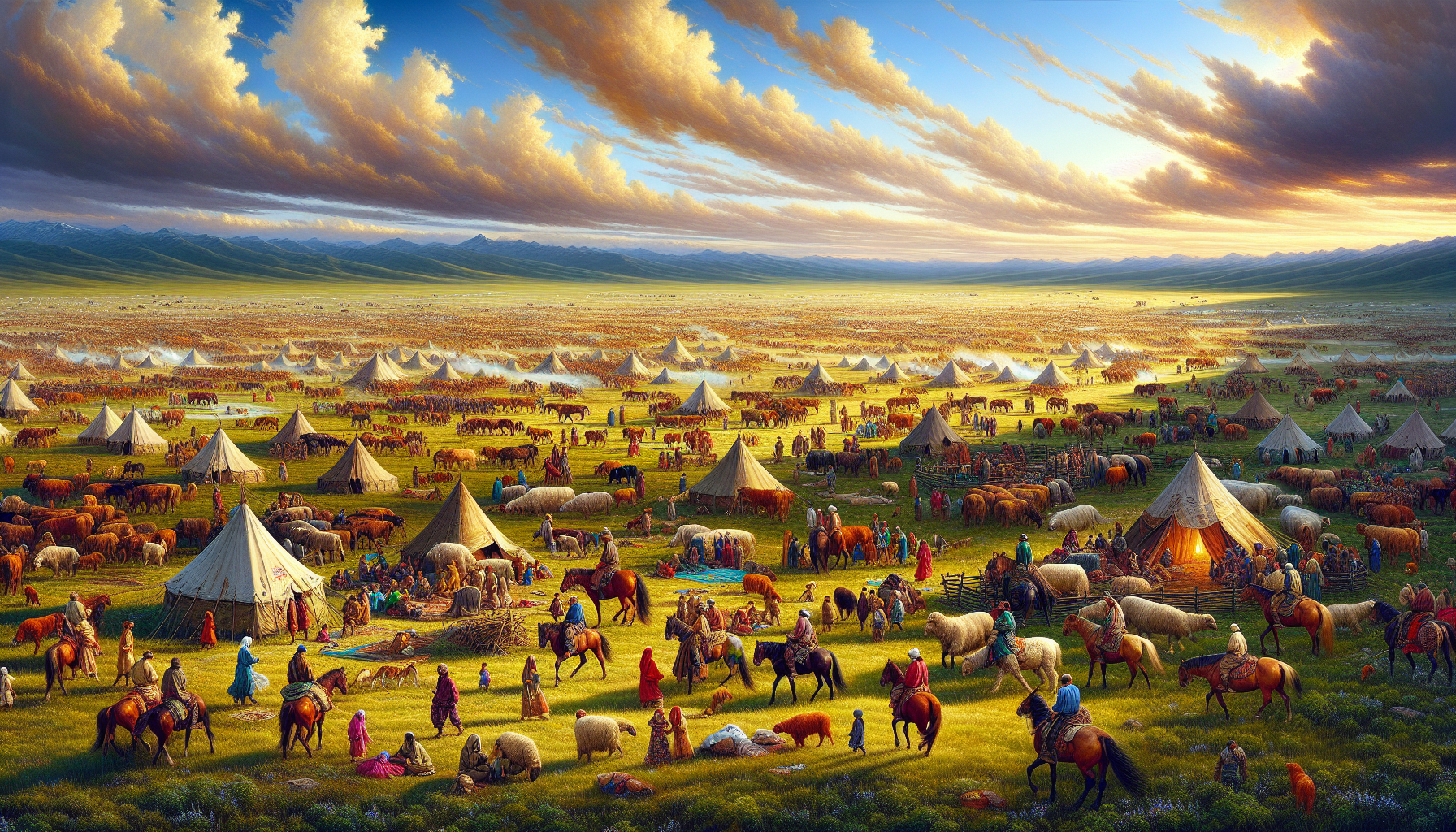 草原汗王DLC，遊牧部族與牧群機制