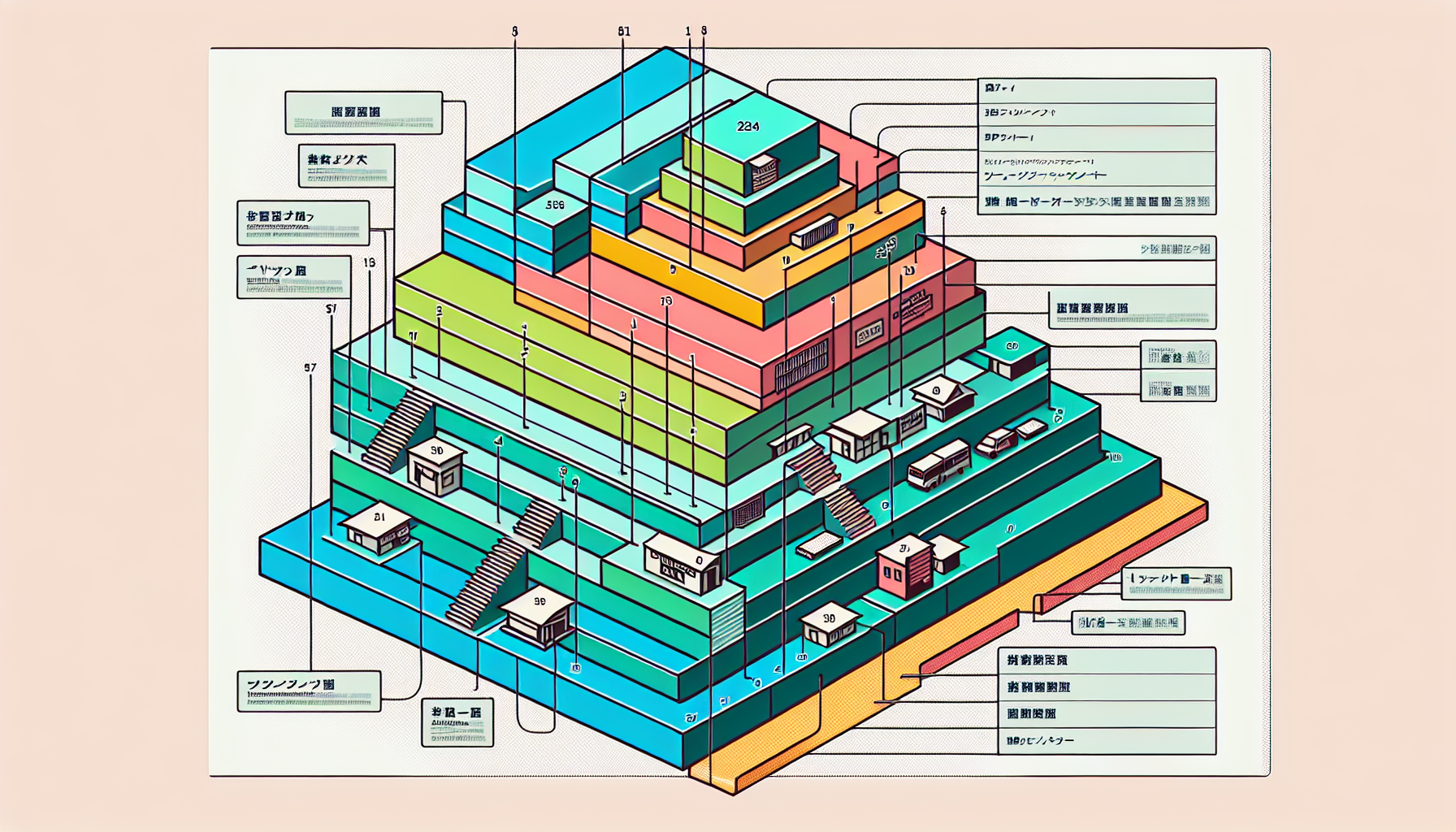 日本實際地址範例與書寫順序圖