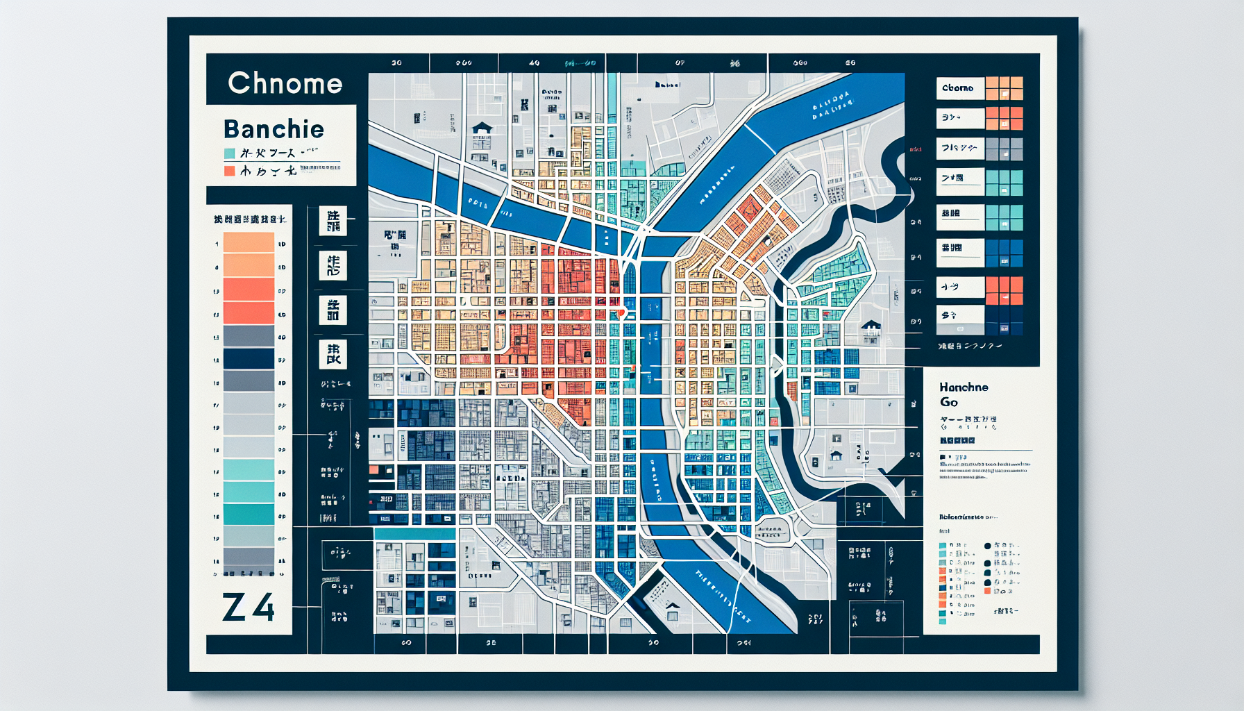 日本路邊常見的丁目番地號設計