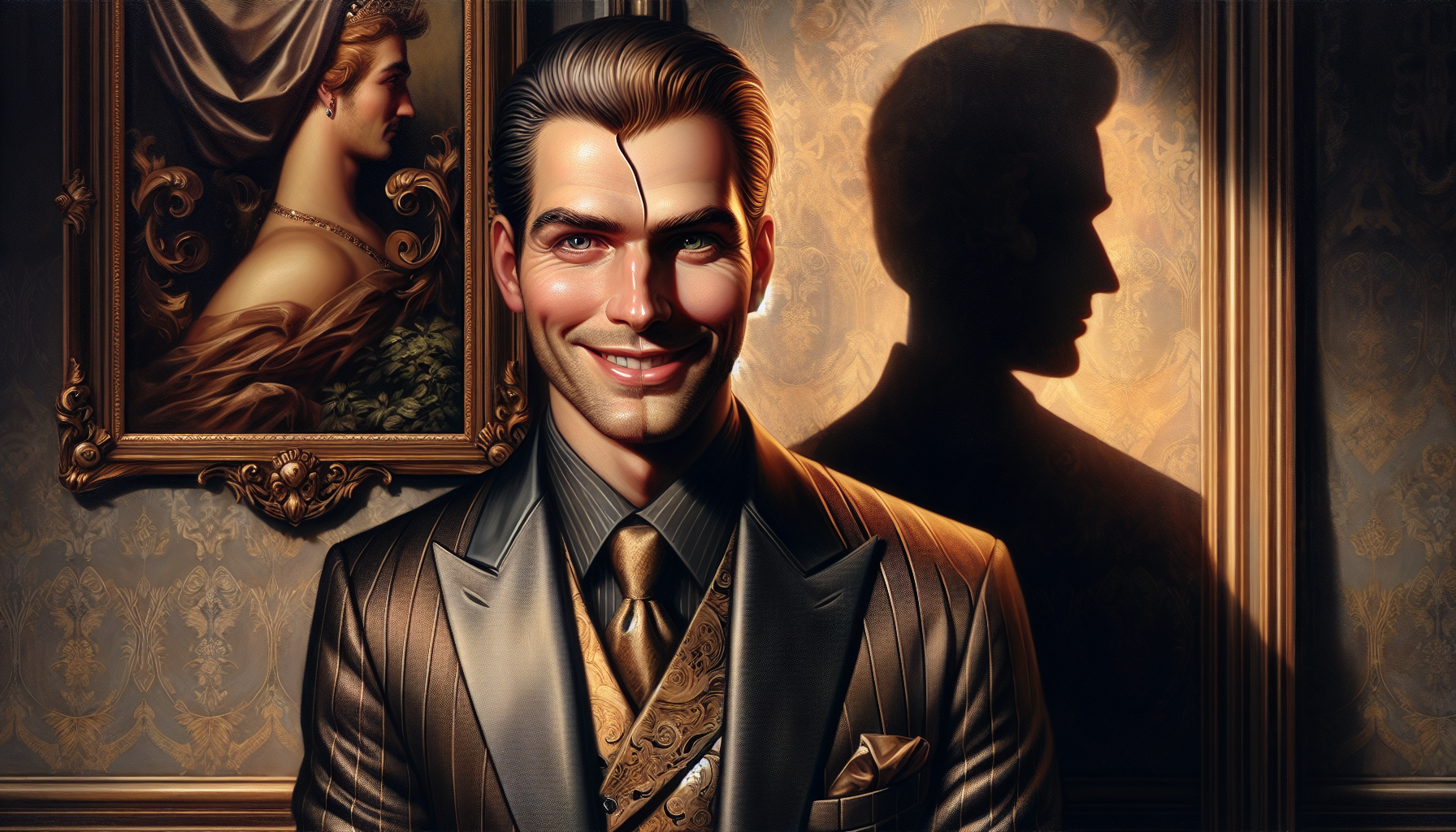 笑容可掬型角色多重面孔對比