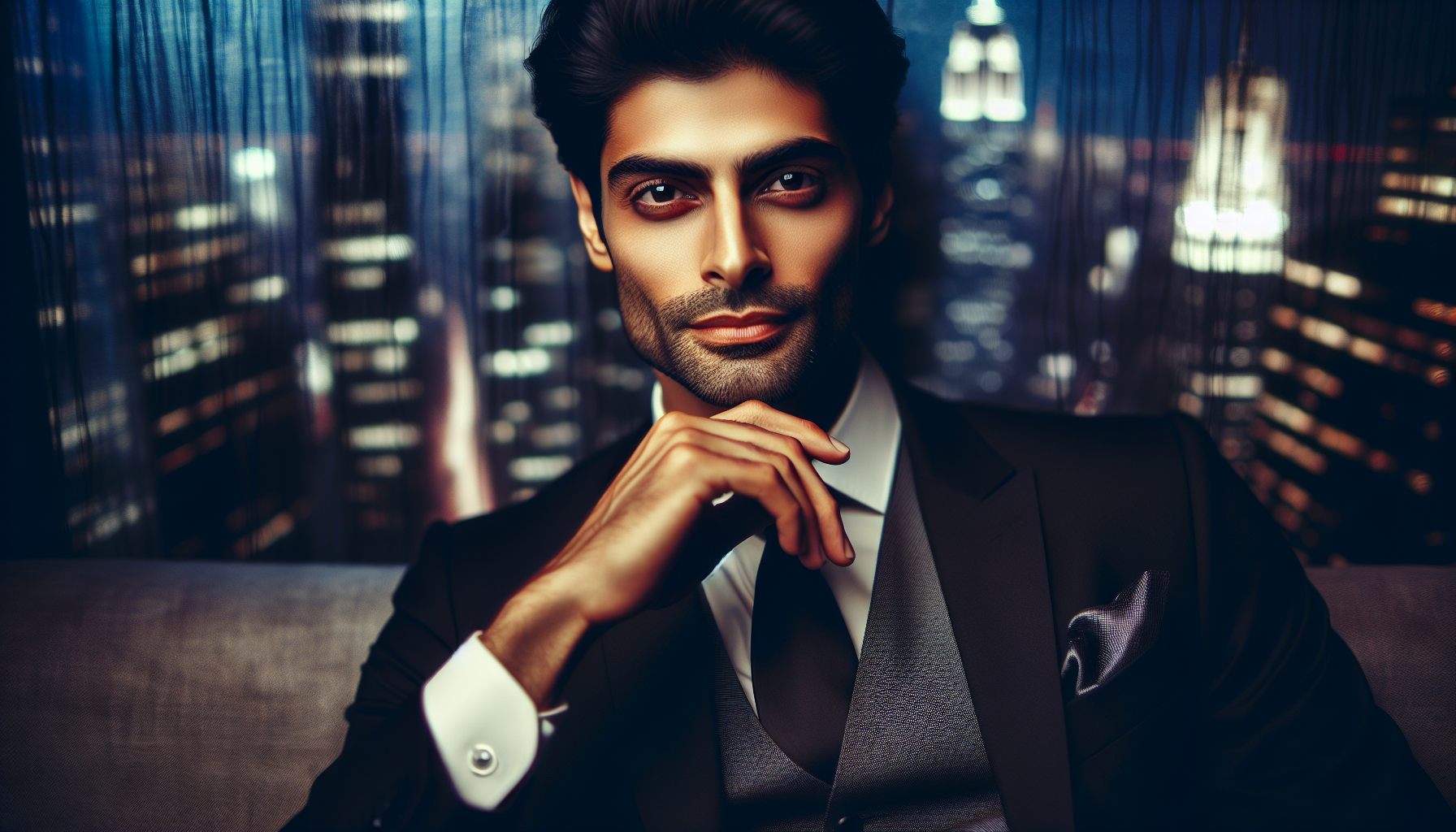 費渡優雅微笑場景，展現其偽裝與內心層次