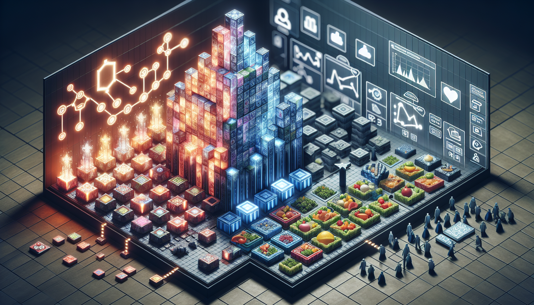 《干了个飯》與《羊了个羊》遊戲介面對比