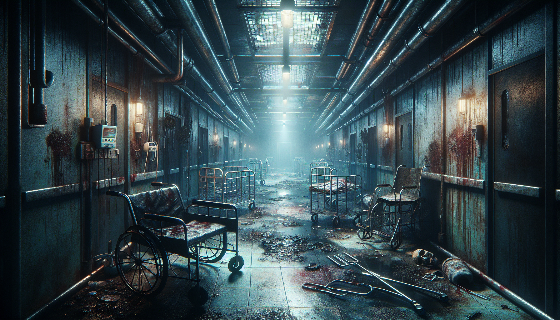 沉默之丘裏世界環境示意