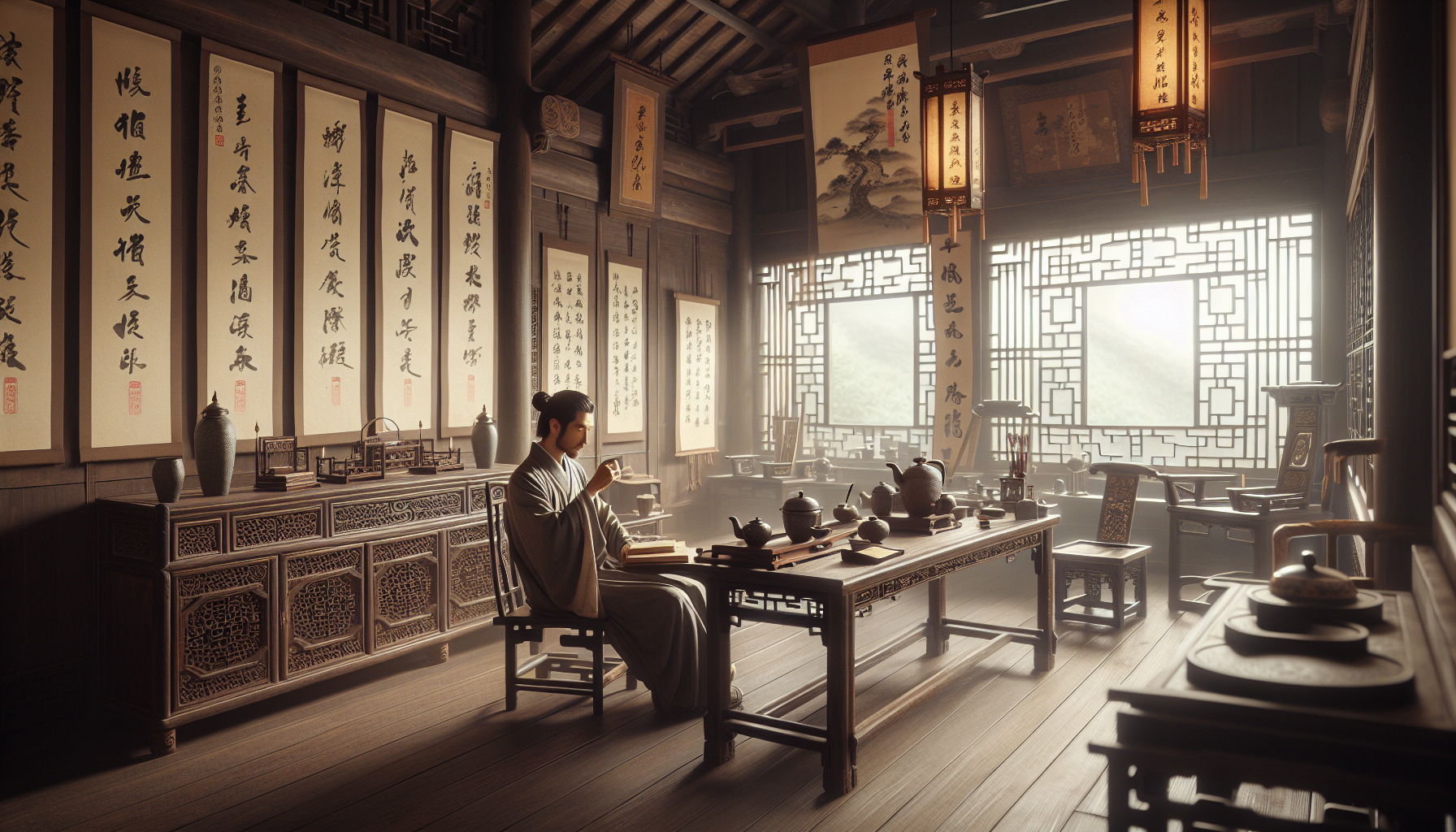 北宋文人士大夫閒雅生活場景，茶道與品香