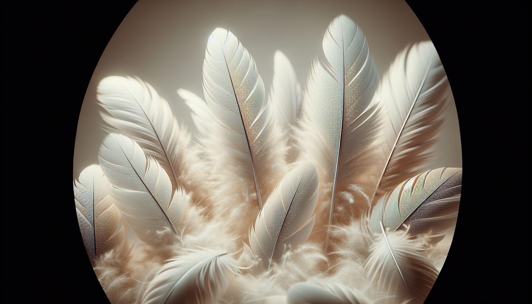 自動化高溫烘乾羽毛與過濾雜質的生產線。