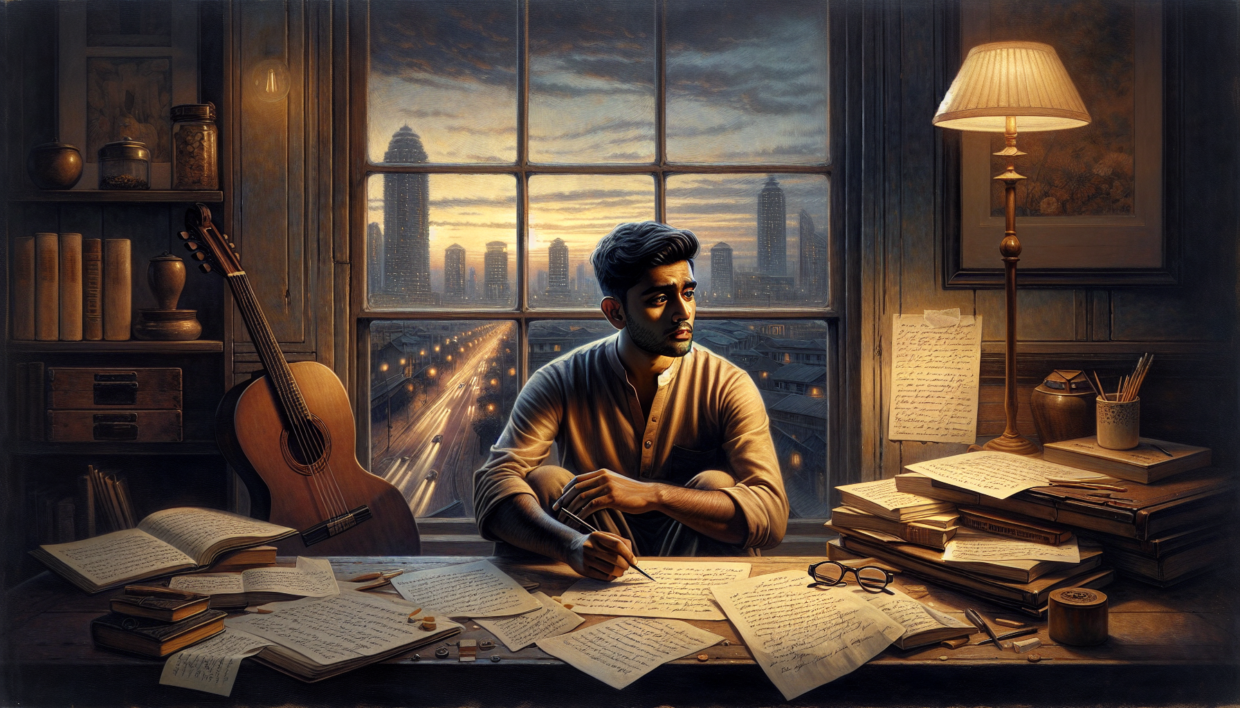 熊天平〈火柴天堂〉演唱會現場,燈光渲染溫暖氛圍