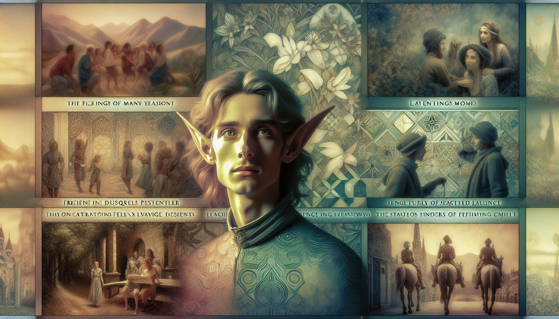 芙莉蓮與費倫、修塔爾克共遊冒險路上的日常