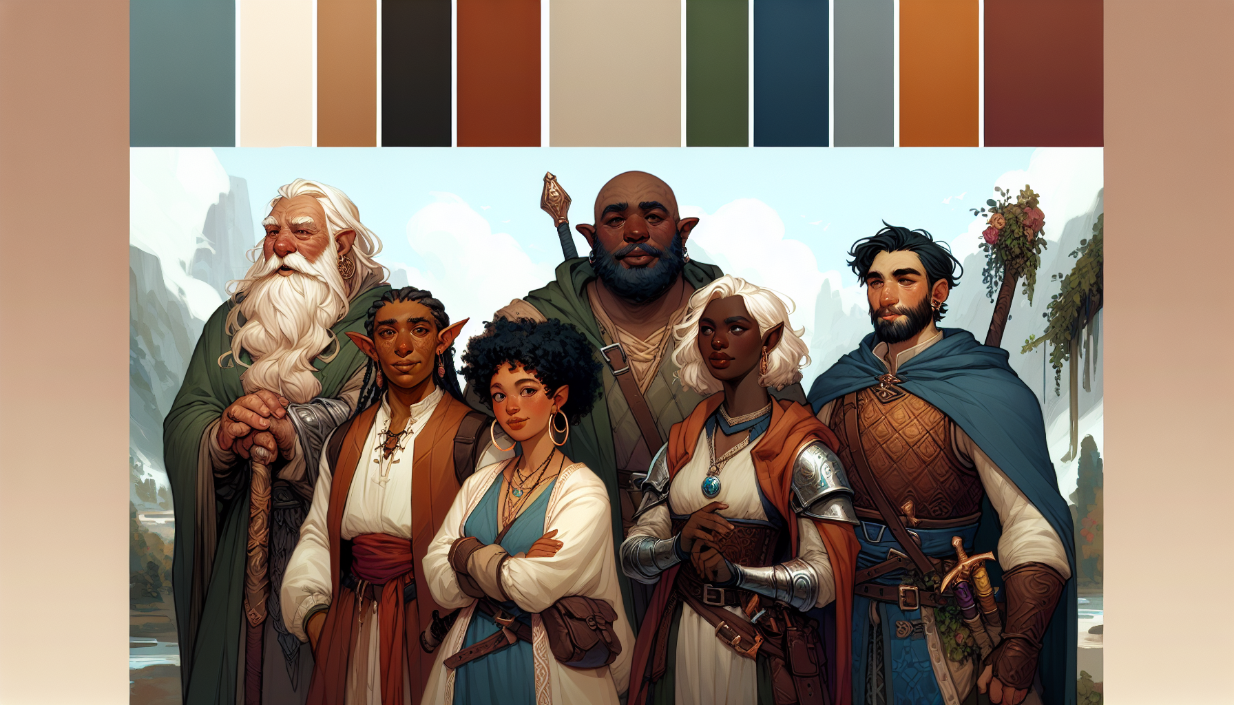 主角群溫馨相處日常