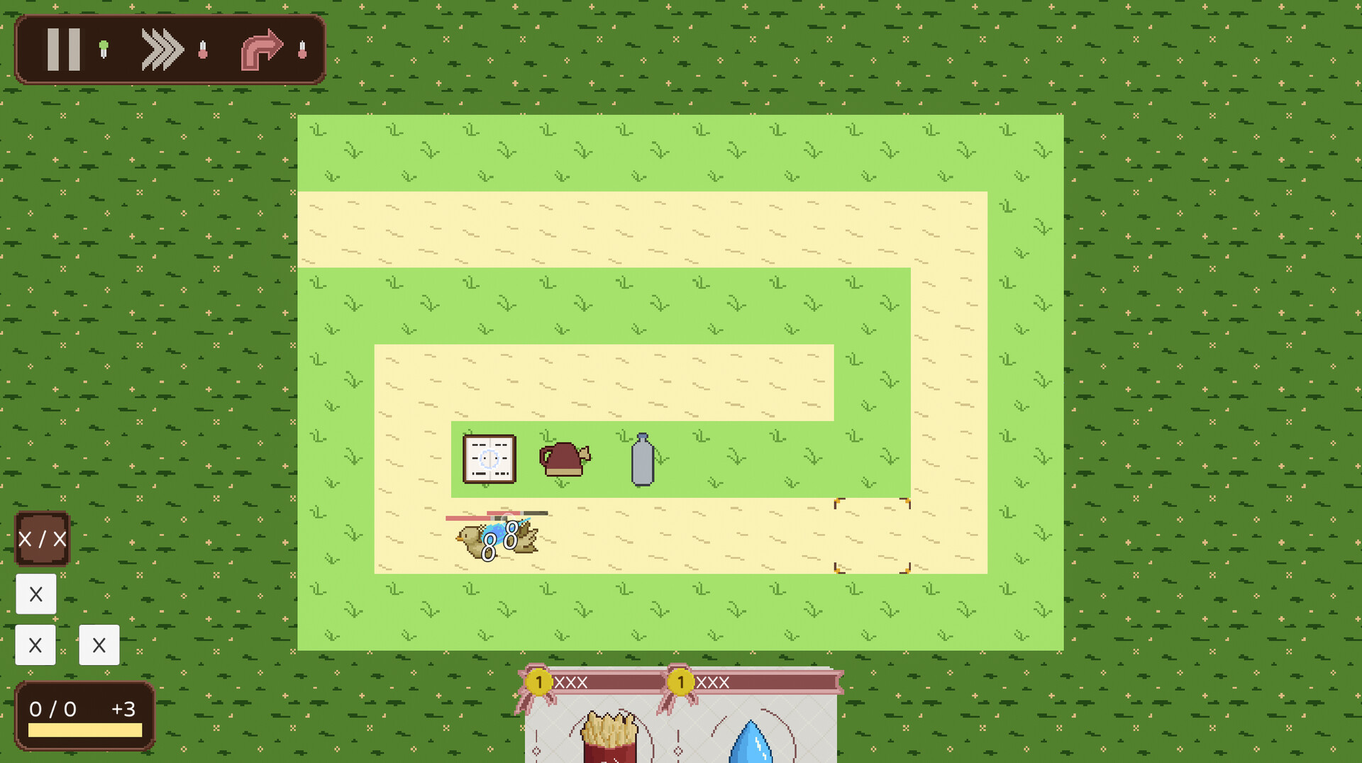 塔防Roguelite新作《Striking Wine》結合卡牌策略,像素控必玩!