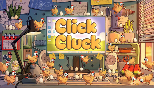 桌面寵物放置新作！《Click Cluck》手繪小雞療癒你的生活—生活模擬類遊戲最新吸睛登場