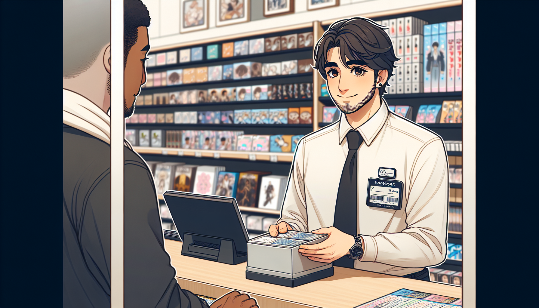 駿河屋POPUP台灣顧客選購實景