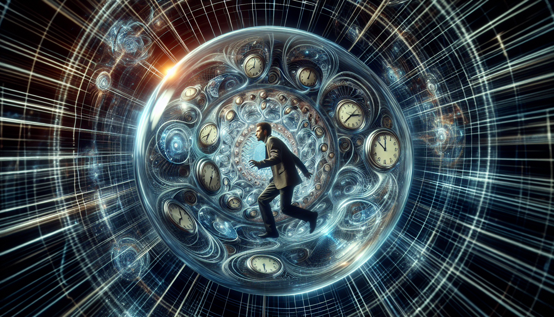 時間循環題材小說中主角不斷經歷輪迴的絕望場景