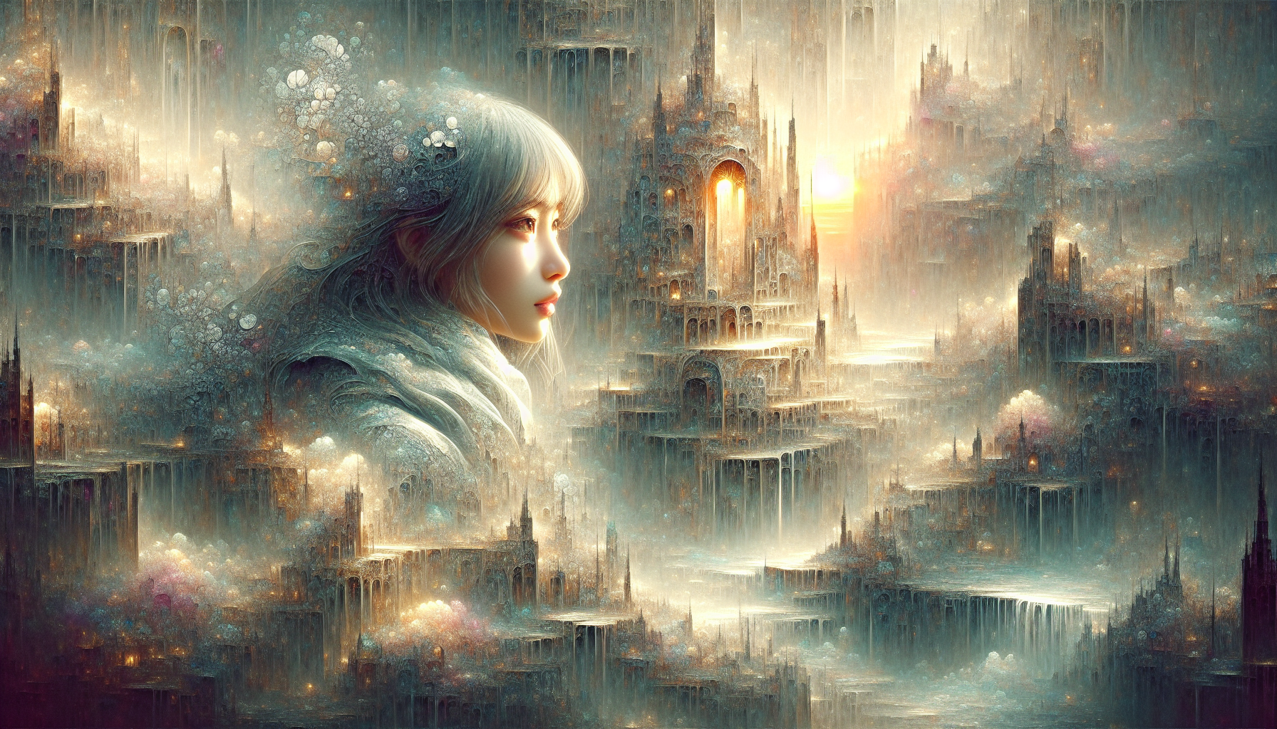 絲之歌的全新手繪美術場景