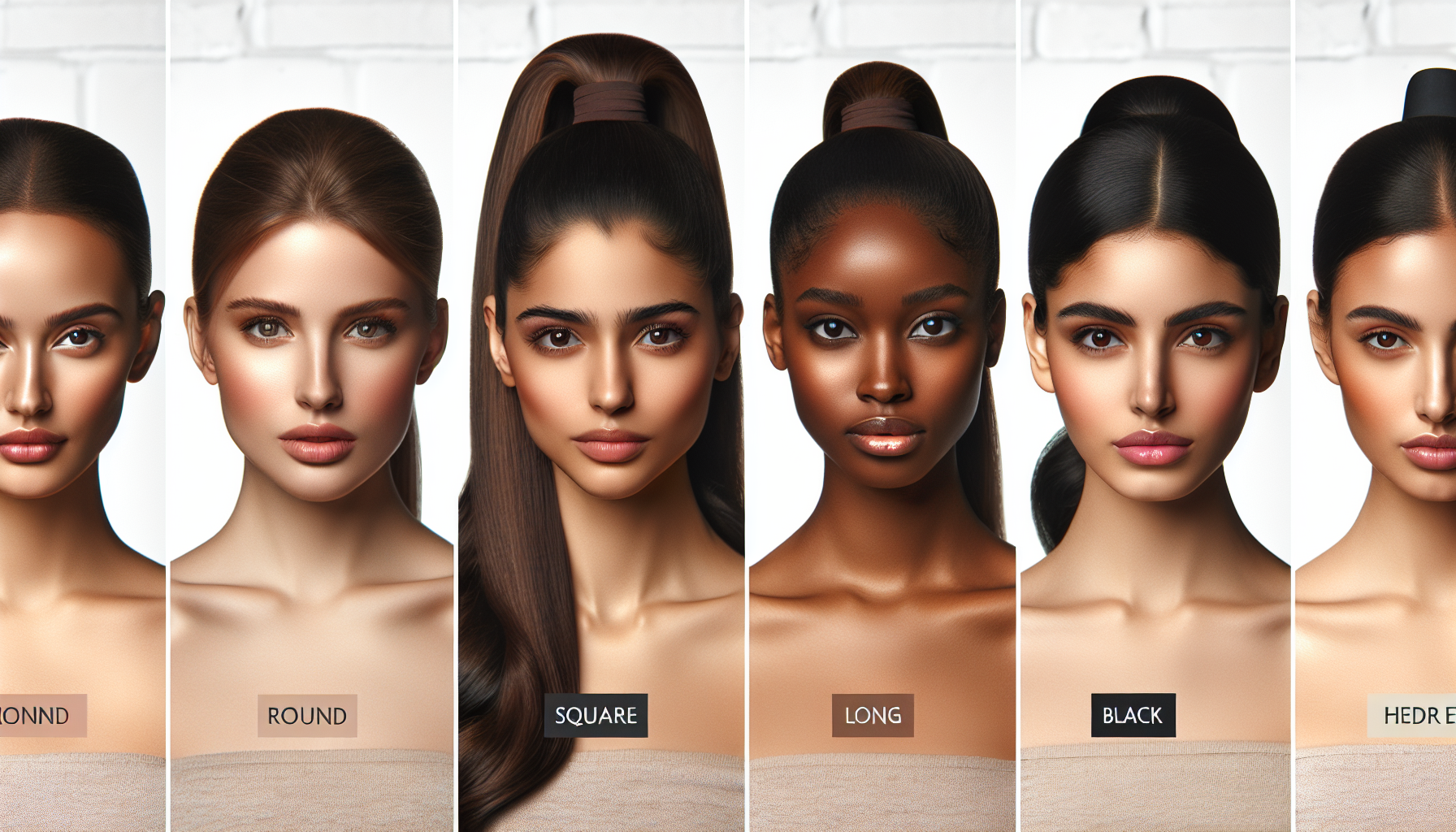 高馬尾造型示意與技巧