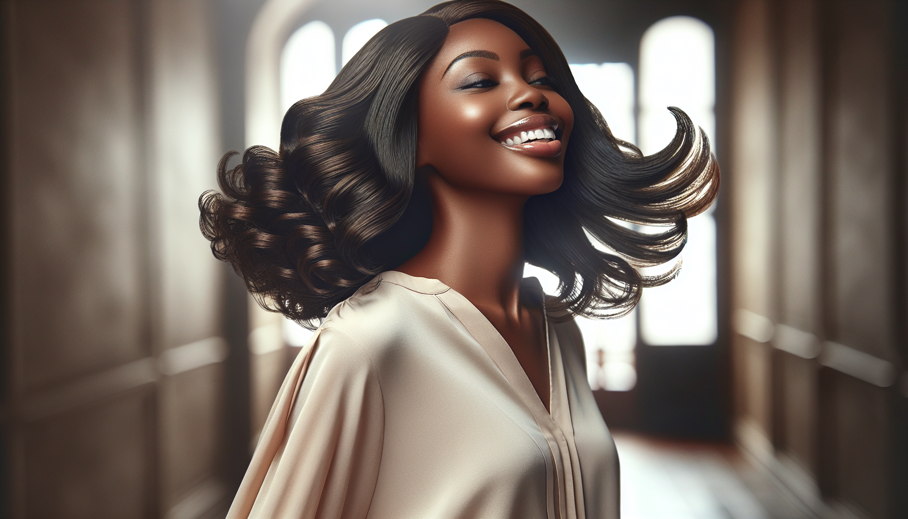 短髮C字內彎造型示意，溫柔修飾臉型，百搭易整理