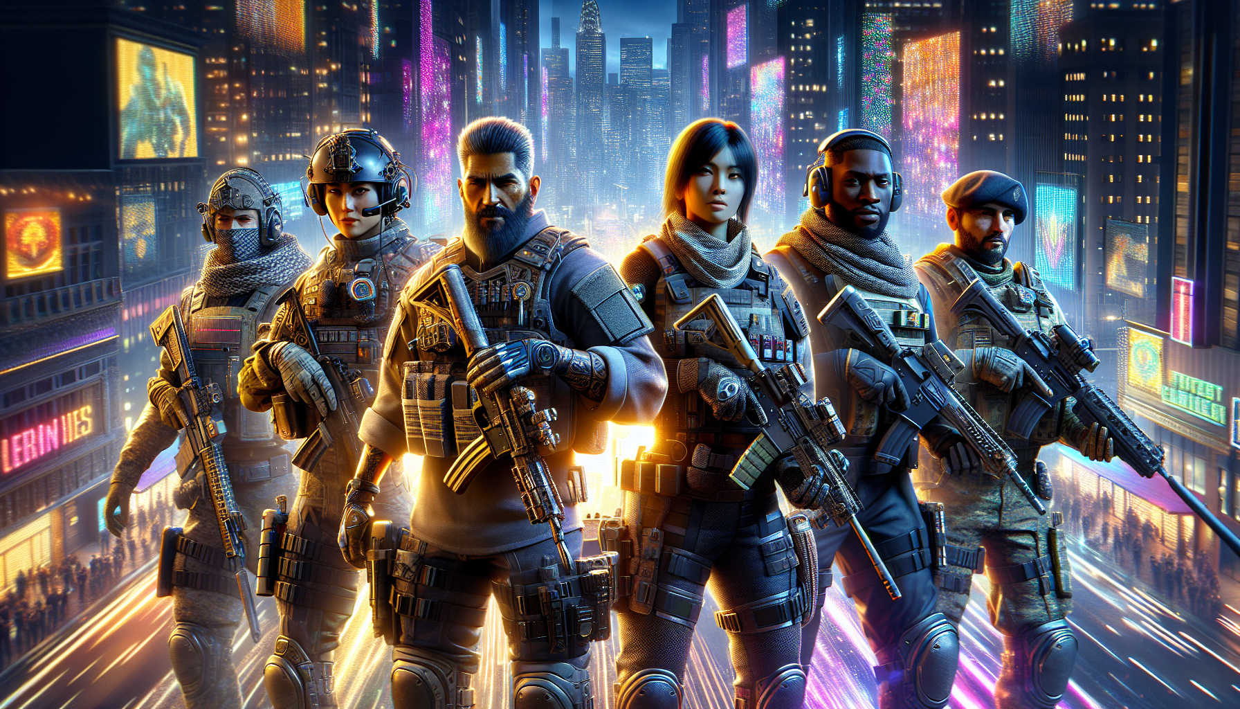 XDefiant 各大陣營代表角色