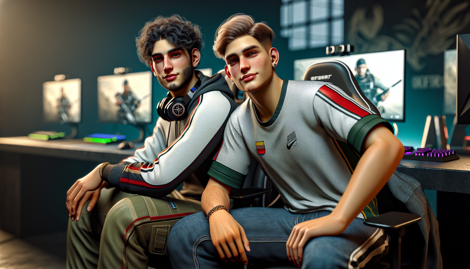 比賽高光場景插畫