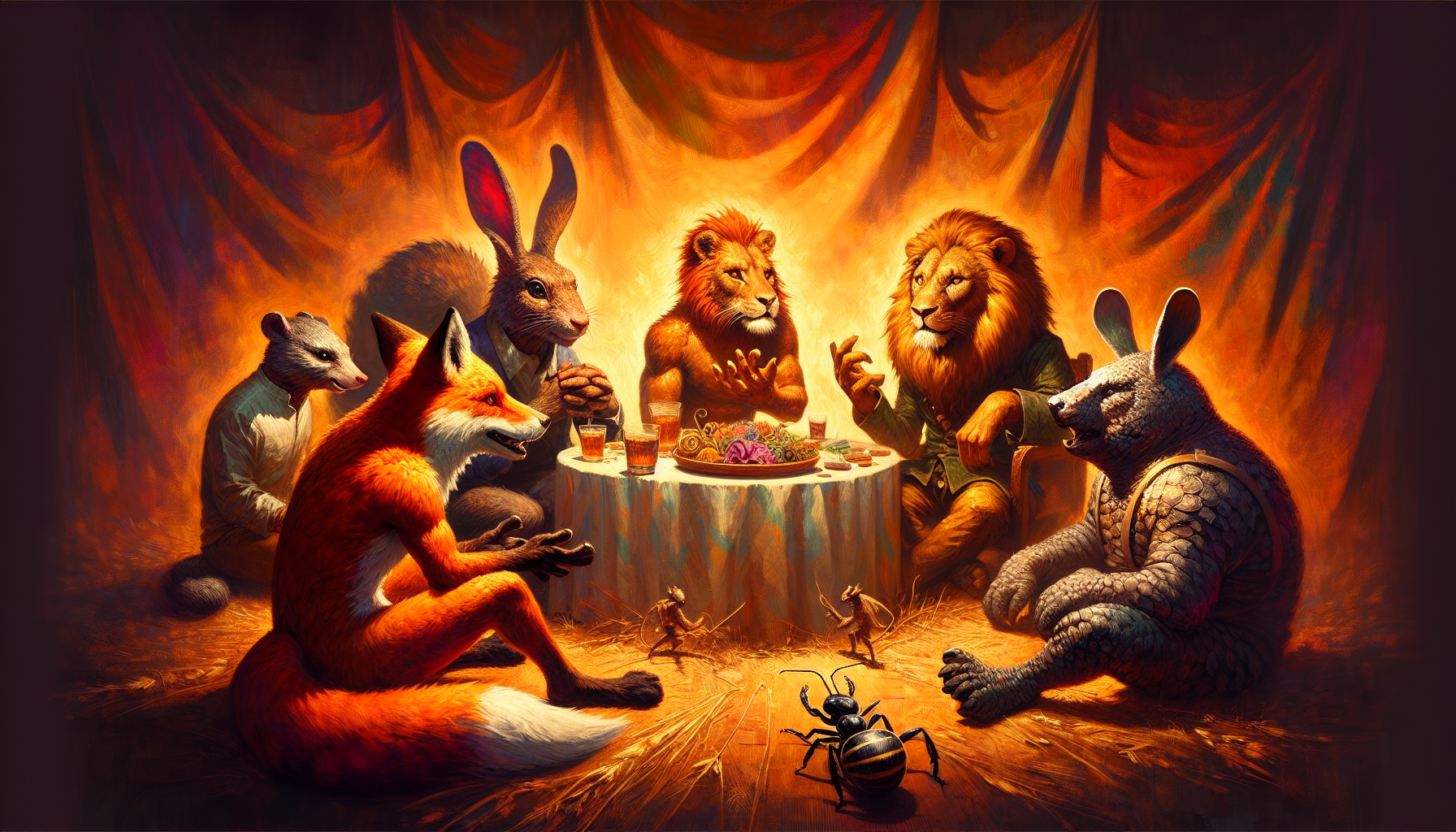 《伊索寓言》短篇故事插圖