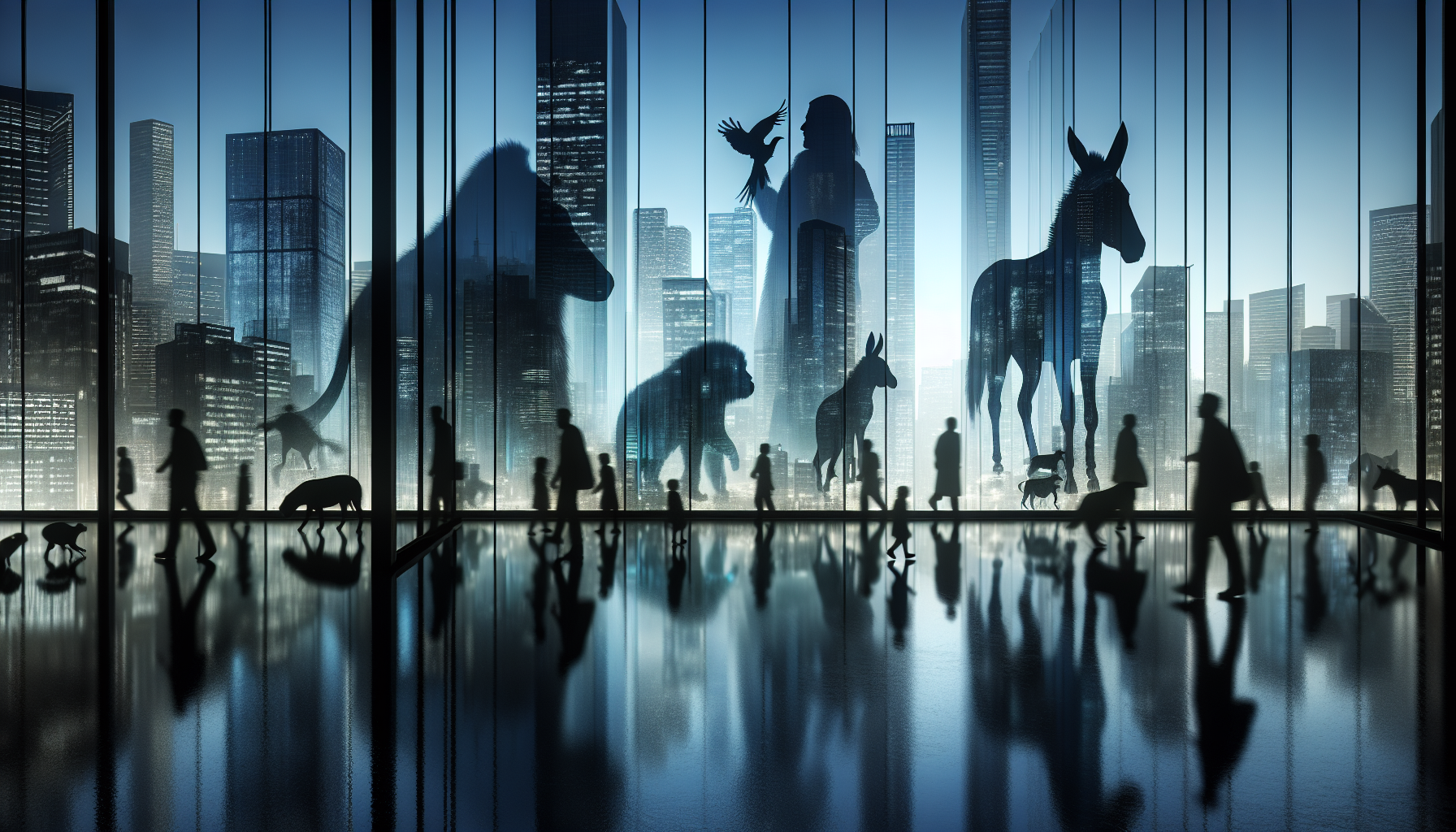 現代網路小說中的寓言主題插圖